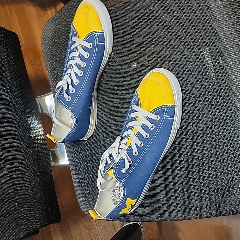Skicks University of Michigan Chuck Taylor-style, size 11M, hardly-worn unisex